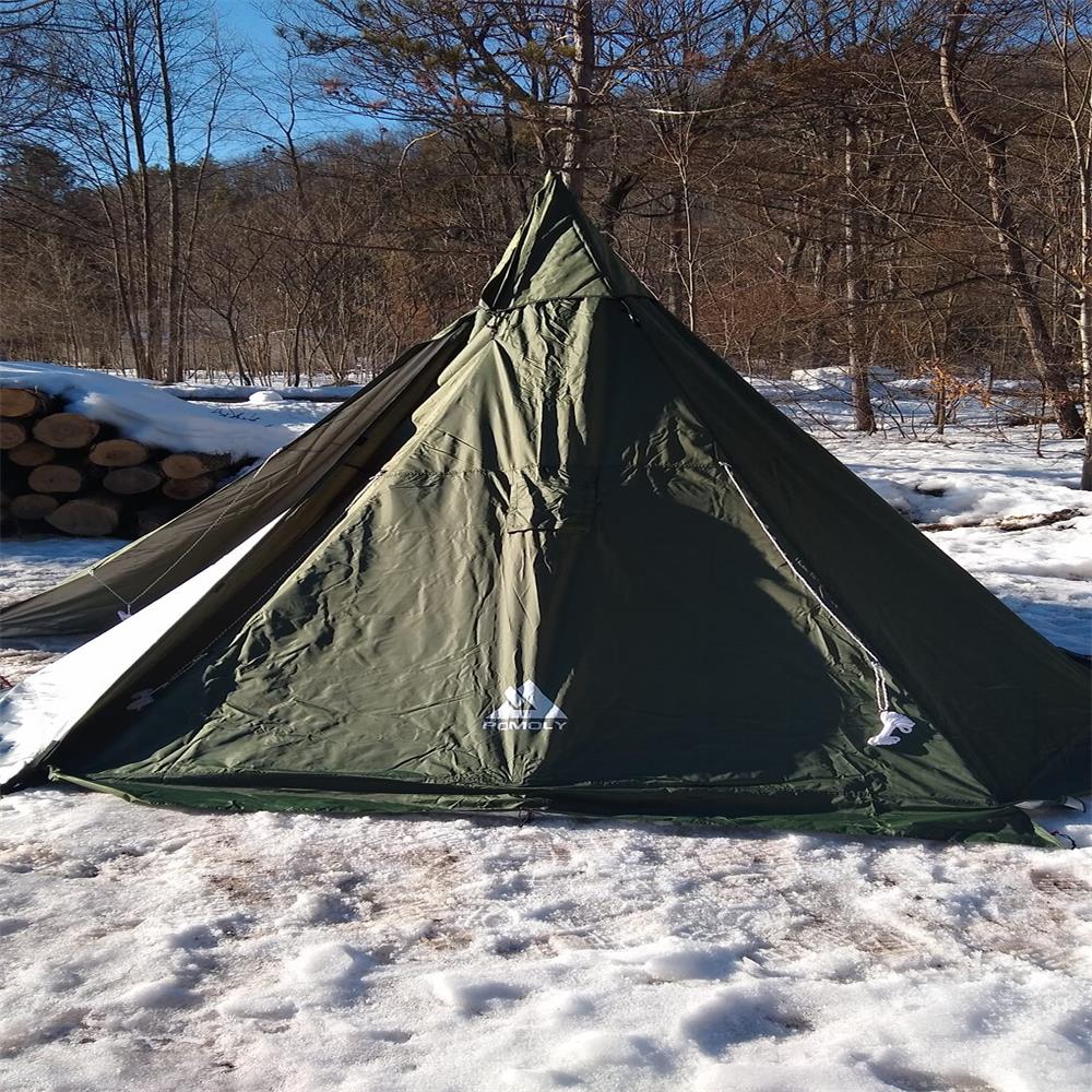 Pomoly hex hot tent camping