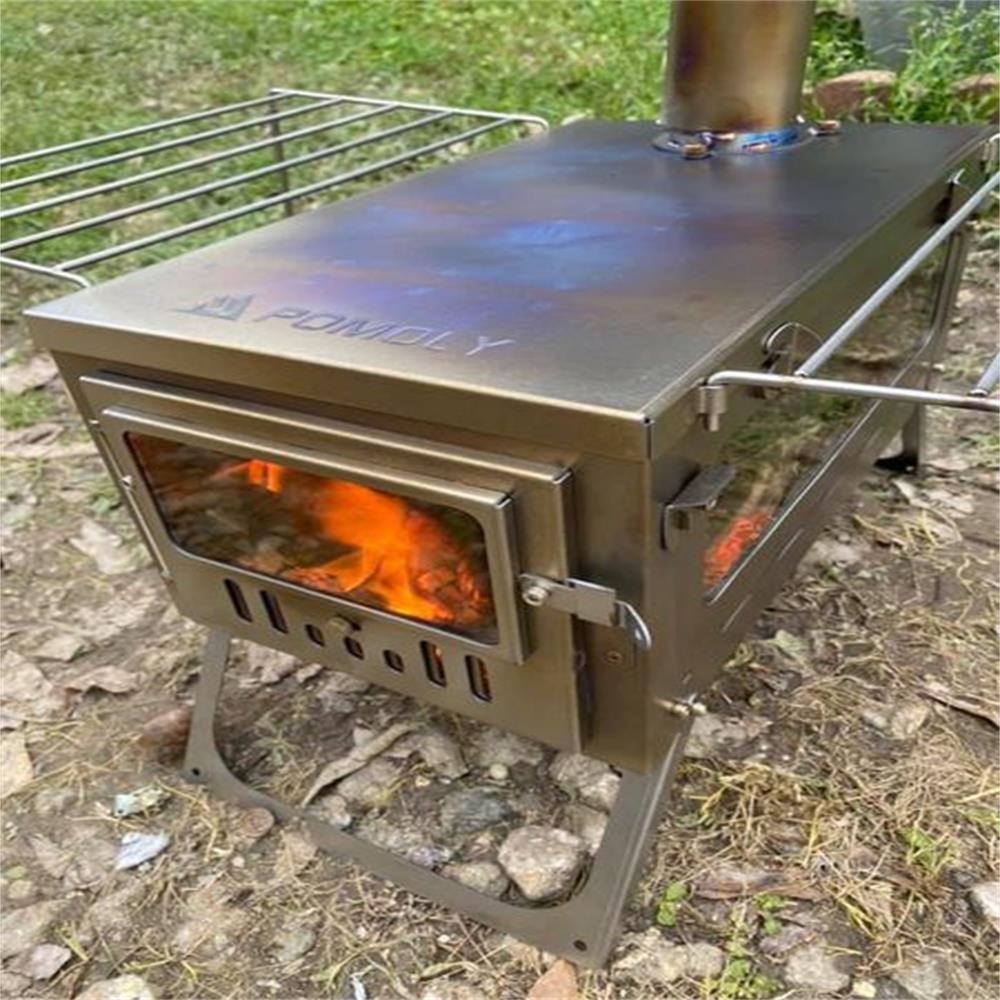 Pomoly T1 Wood Stove for Hot Tent Camping