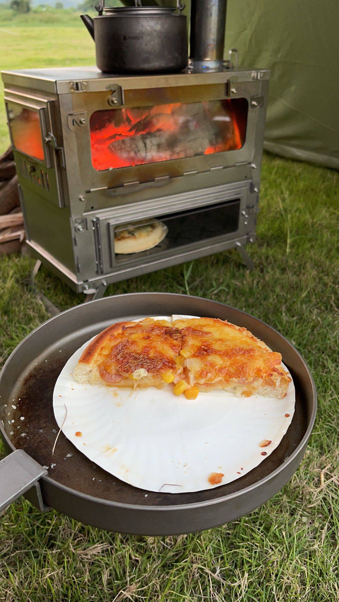 Stove Oven - Baking pizza Cooking