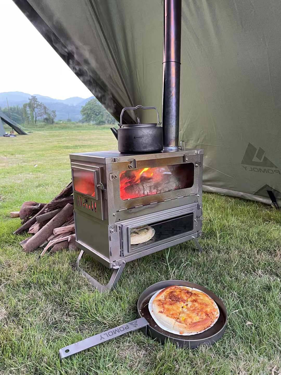 TAISOCA Titanium Stove With Oven Box