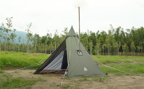 Pomoly Hex TeePee Hot Tent for Cold Weather 20221102