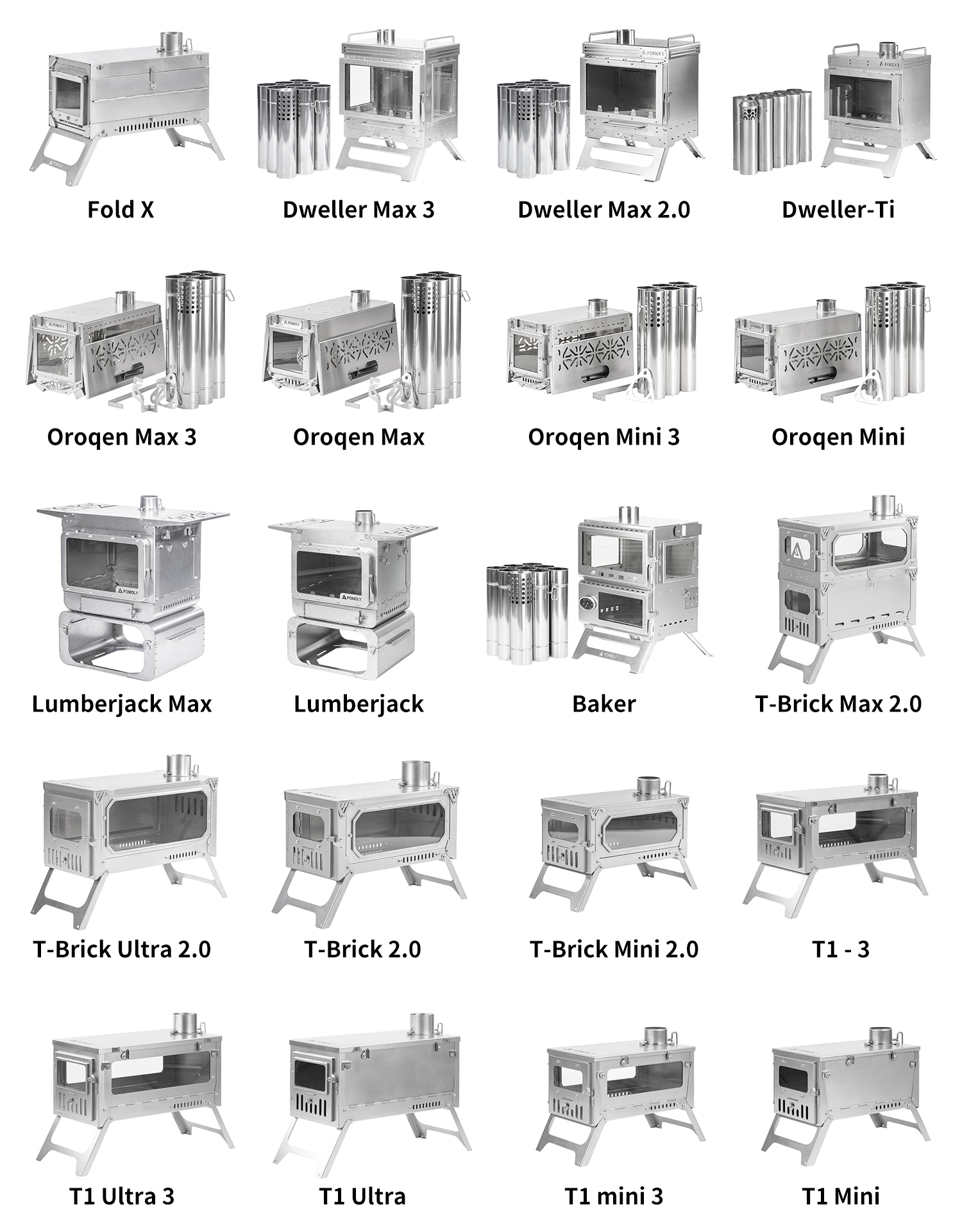 POMOLY Tent Stoves